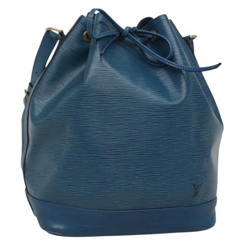 Authentic LOUIS VUITTON Epi Noe Shoulder Bag Toledo Blue M44005 LV